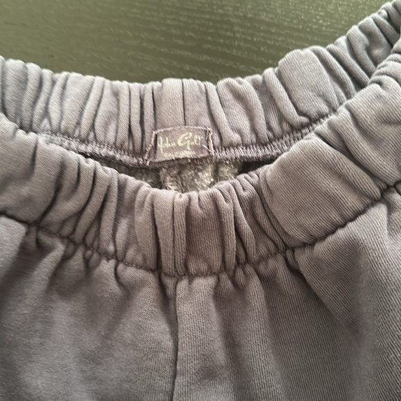 Brandy Melville, navy purple sweatpants only worn twice - Picture 2 of 3
